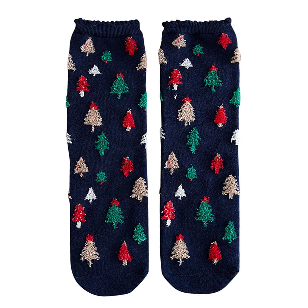 Lot de 3 paires de chaussettes en velours pour fem... – Grandado