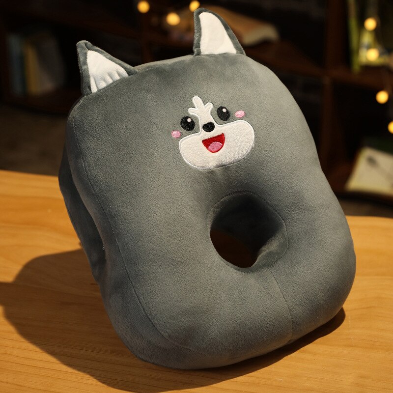 Hand Warmer Nap Pillow Cushion Office Nap Pillow Artifact Students' Lunch Break Lying Table Pillow Girls Sleeping Pillow: SKU-3