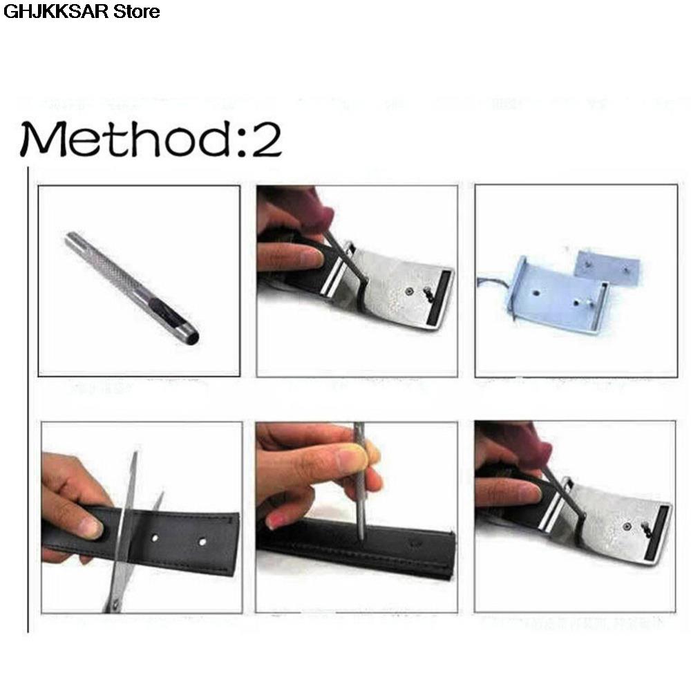 1Pcs Leather Belt Gasket Hollow Hole Punch/ Cutter Tool 3mm-7mm