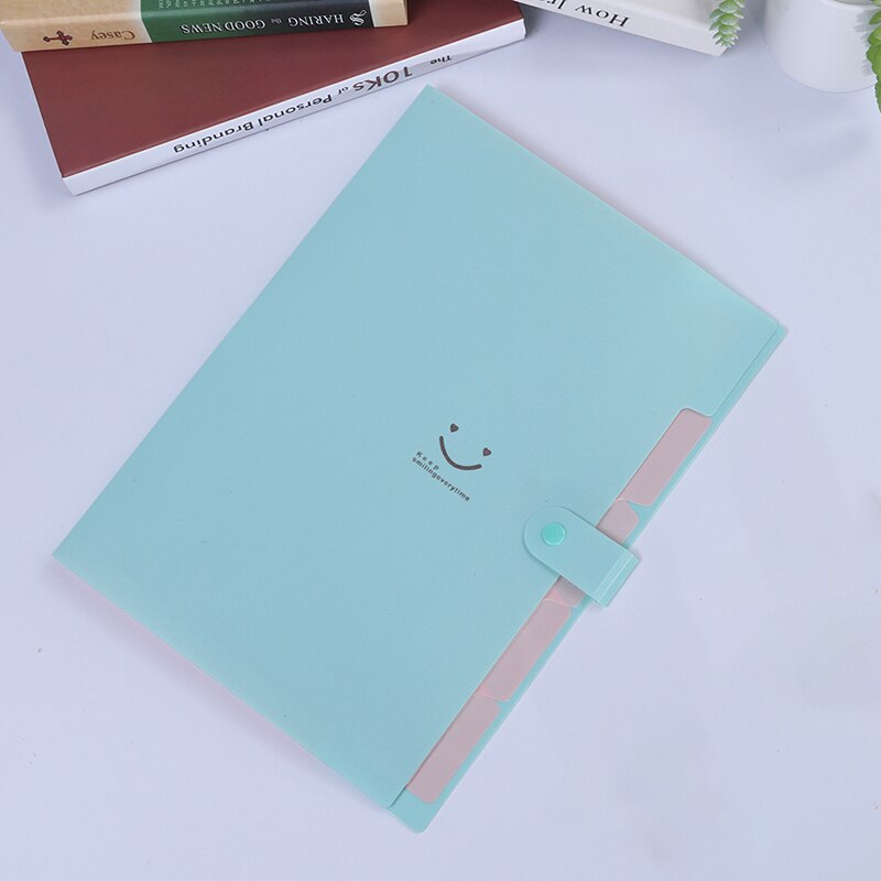 Folder A4 File Document Bag Pouch Bill Folder Holder Organizer Office Supplies Document Organizer Binder Carpetas: LGN