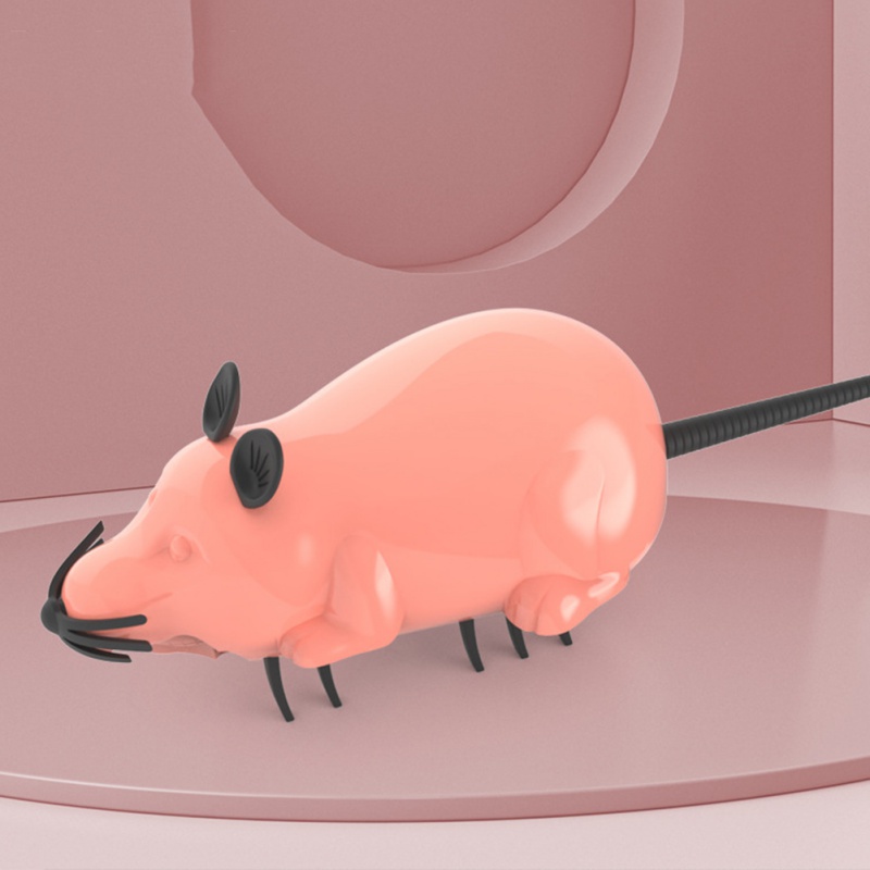 Cat Toys Rotating Electric Rat Mice Wireless Remote Multicolor Animal Interactive Control Mouse Toy