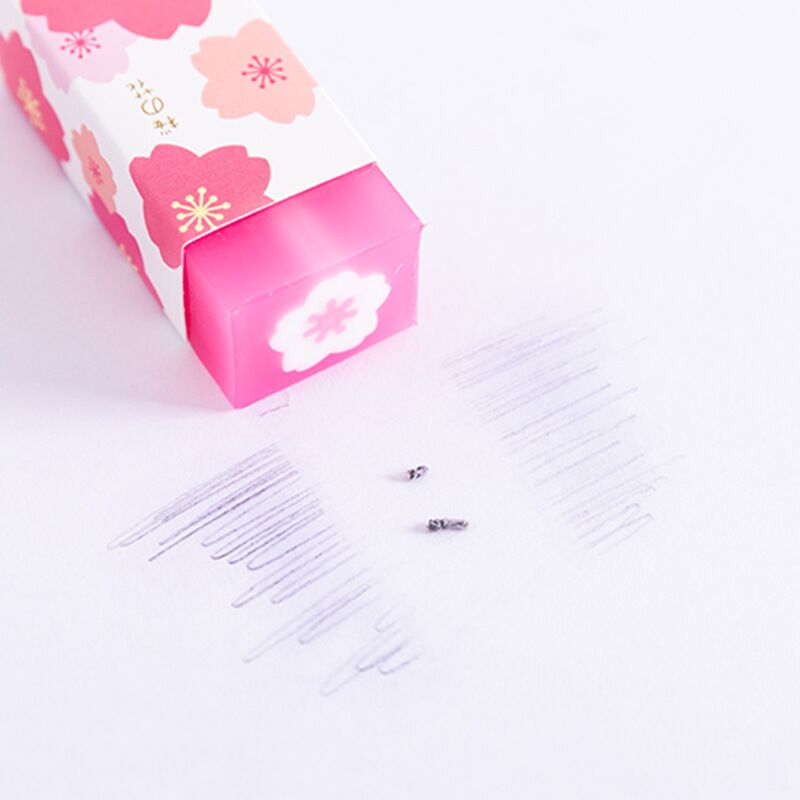 MINKYS 6 unids/lote lindo sándwich Sakura zanahoria melocotón goma limpiador para lápiz de de cumpleaños de niños Kawaii papelería de la escuela