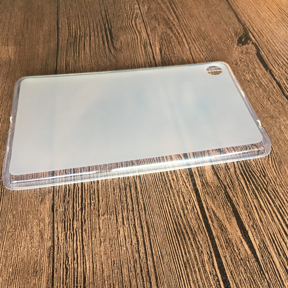 Para lenovo tab m7 2019 2gen 2021 3gen modelo TB-7305x/f/i TB-7306x/f/i caso tablet tpu transparente macio à prova de choque capa + presente