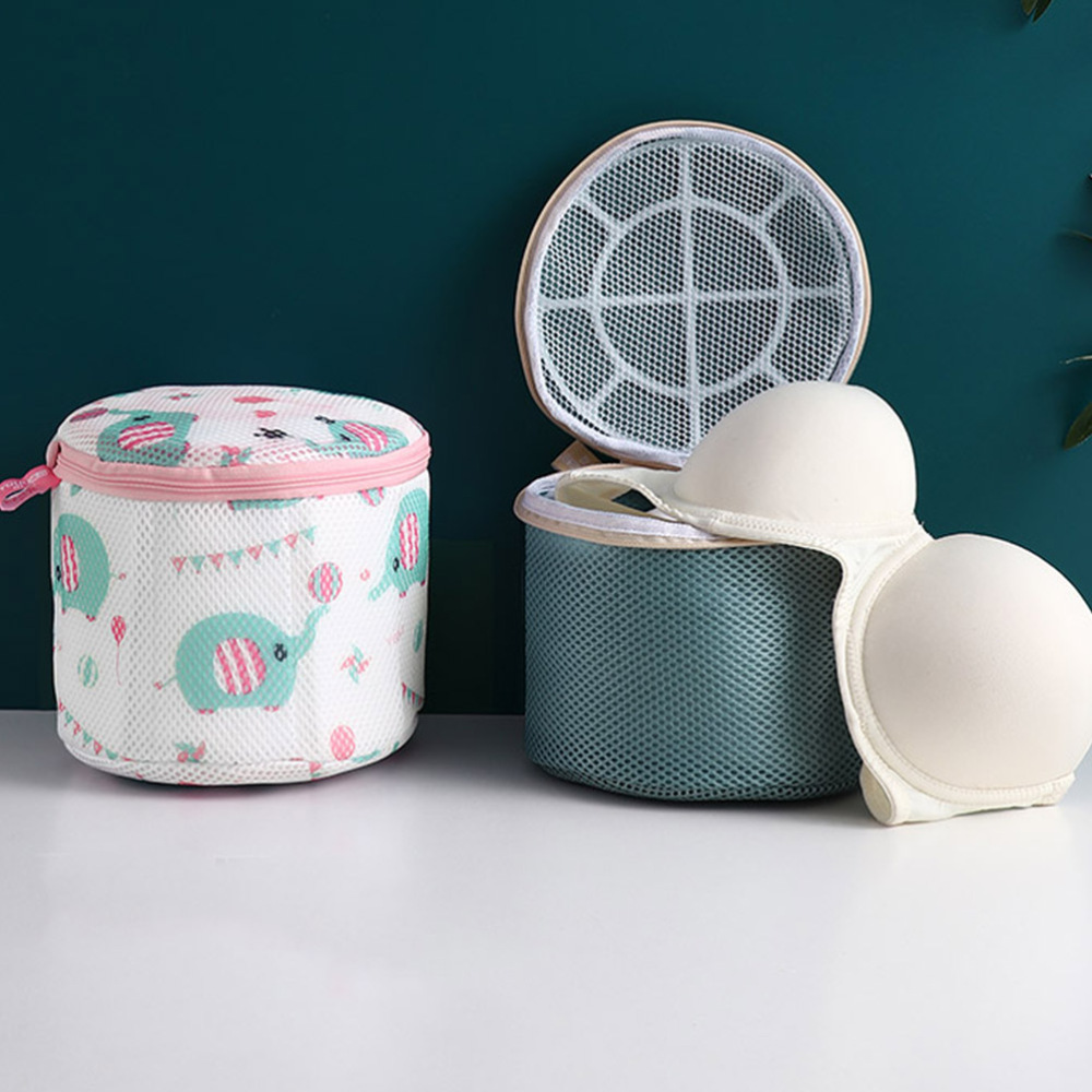 1pc Washing Net Bag Reusable Laundry Bag Washer Bag Zippered Laundry Bag