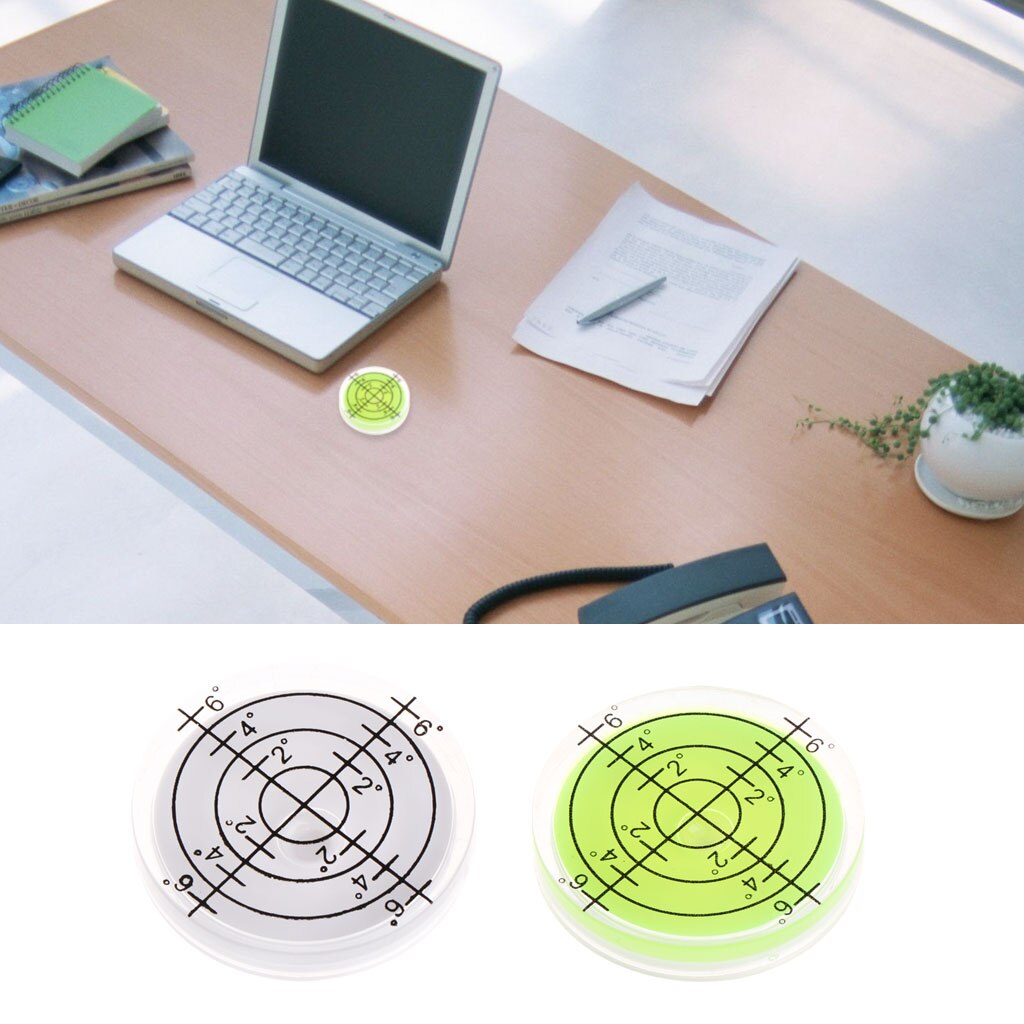 32x7mm Bulls-eye Bubble Degree Marked For Adjusting the Level of Camera/ Tripod Furniture /Camera