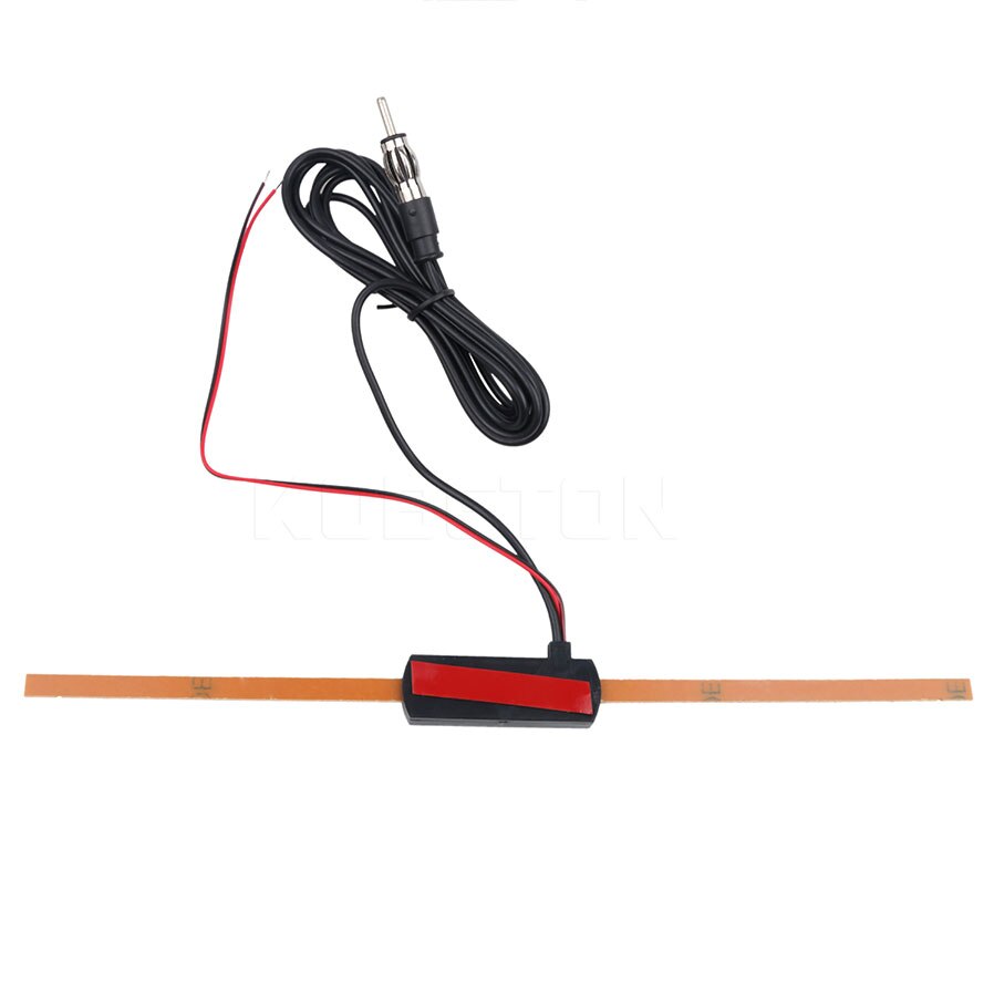 12V Non-Directional Car Windshield Glass Electronic Mount Self Adhesive TV FM Radio Antenna Signal strengthen Auto Universal