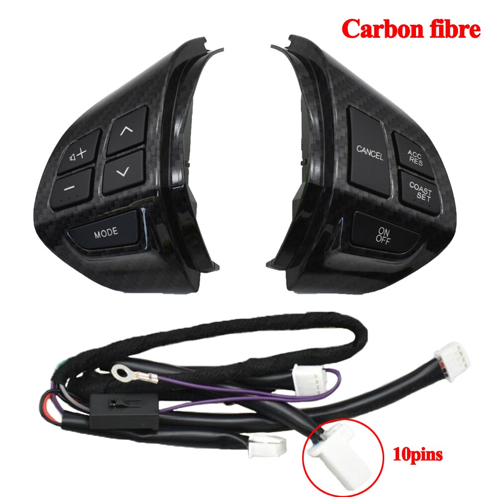 Auto part steering wheel control buttons with wire for MITSUBISHI LANCER OUTLANDER ASX 2007