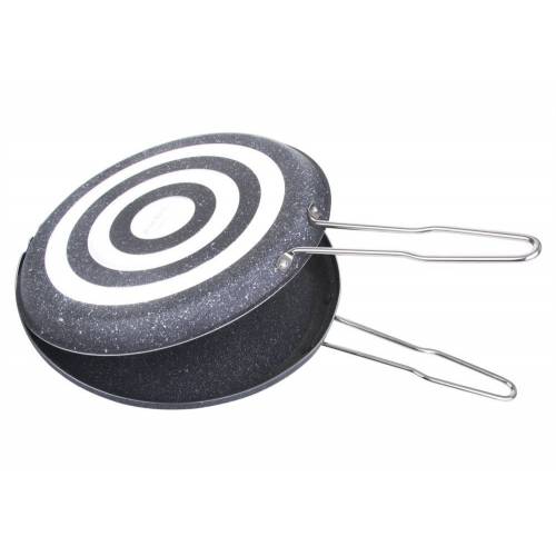 2 pcs PAN-DOUBLE SIDED FISH FRITTERS PAN 32 CM 32 CM. Without shedding two side excellent cooking… Fireproof, Non-Stick, Thick Body