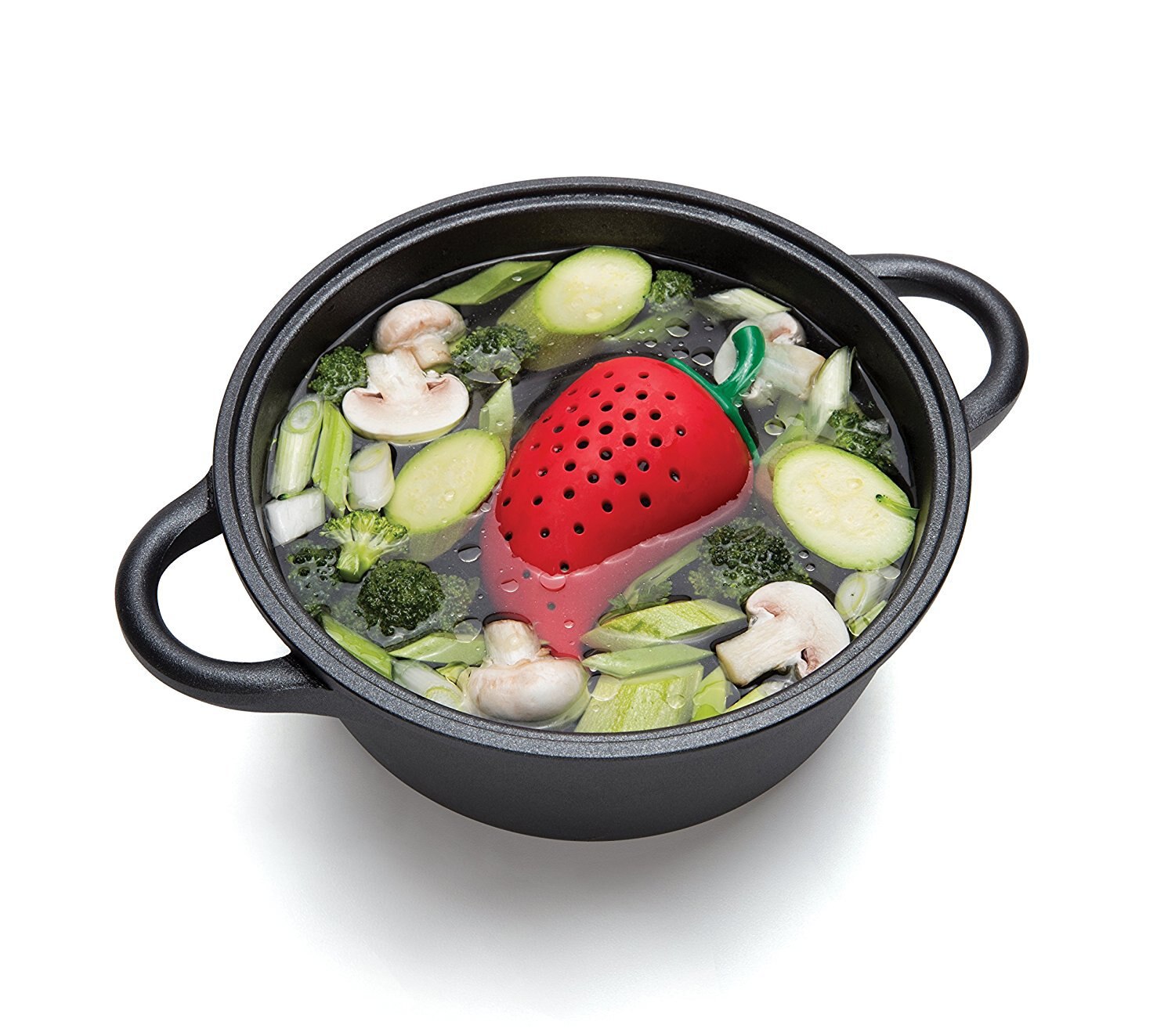 Chili Shape Spice Filter Stew And Soup Silicone Seasoning Bag Practical Kitchen Tools