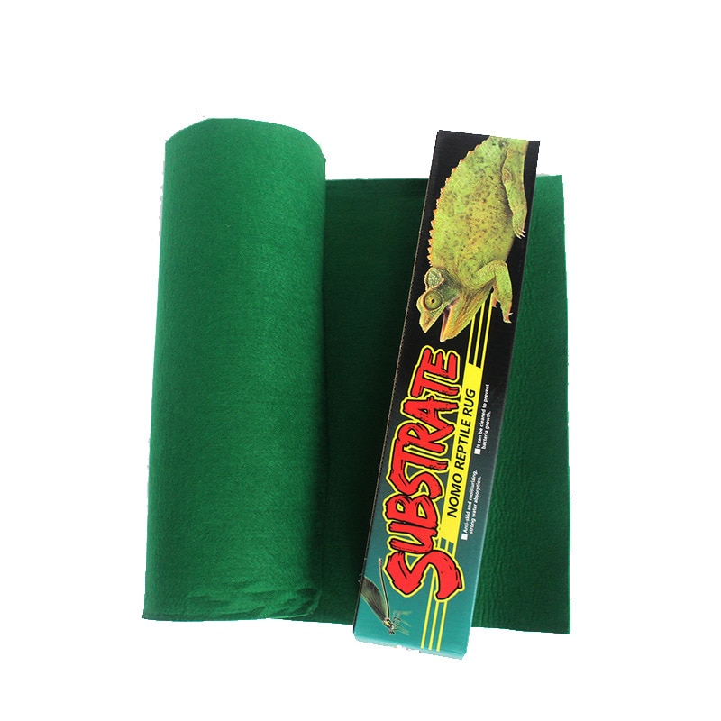 Alfombra para reptiles, terrario tortuga de tierra terrario, ropa de cama, revestimiento de sustrato, absorbente de agua, alfombrilla hidratante para gatear, dragón barbudo, lagarto, tortuga reptiles accerosios