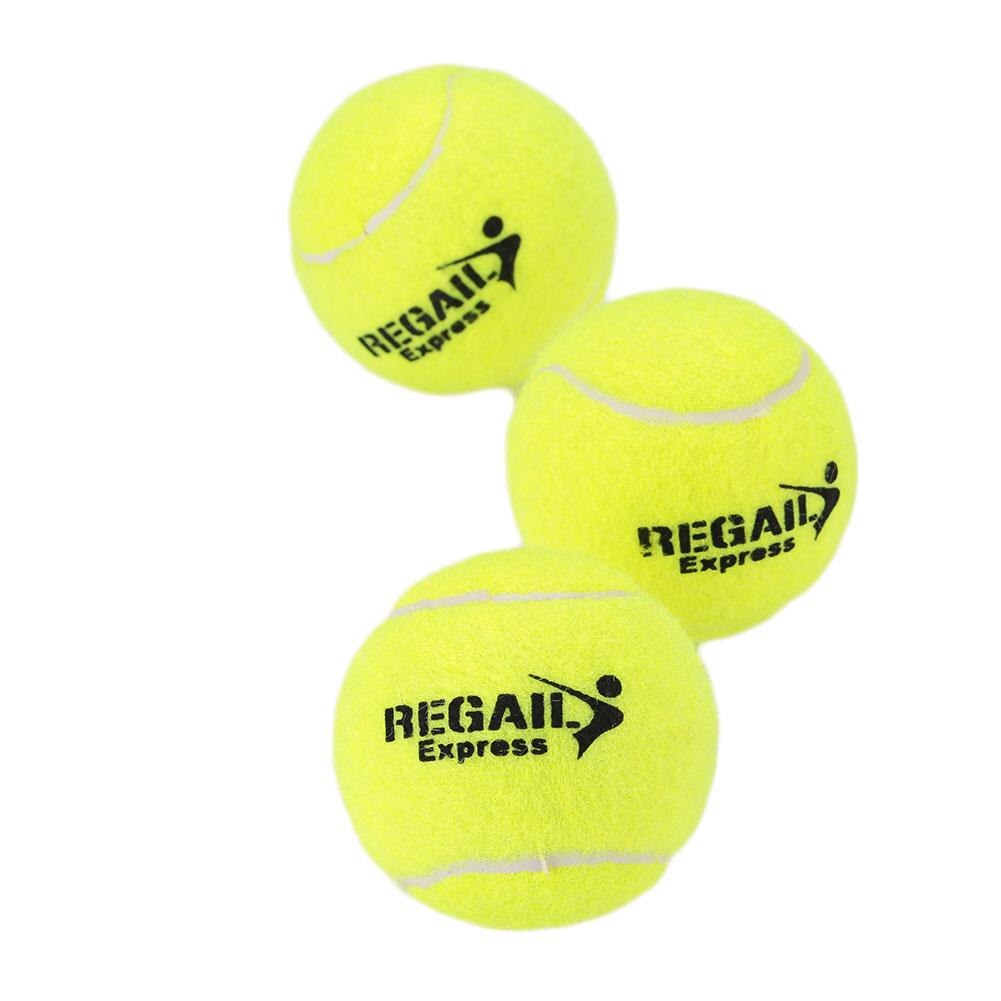 Training Competition Tennis Ball High Elasticity Vanilla Green Universal