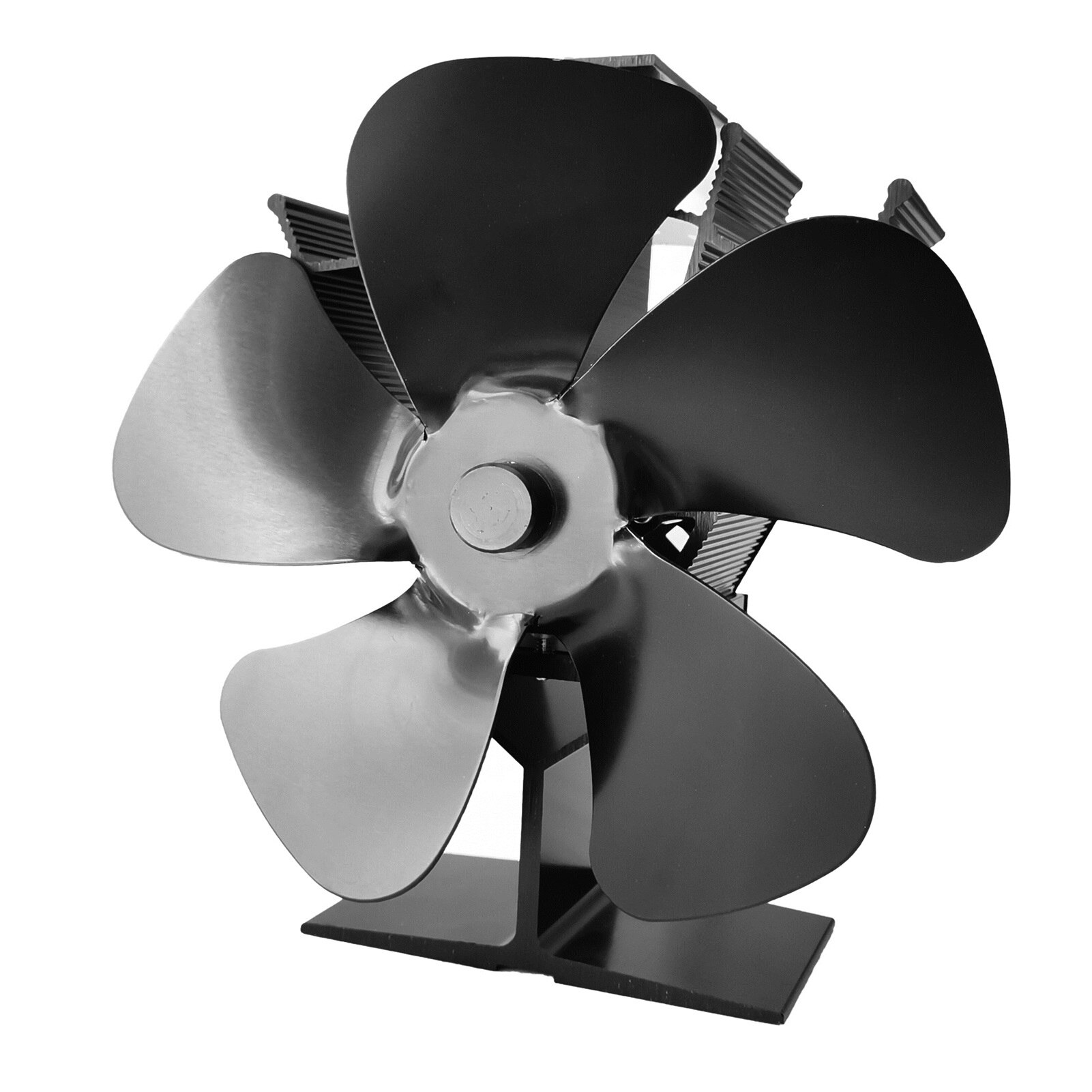 VODA Nieuw ontworpen 4 Blades Warmte Aangedreven Kachel Ventilator voor VODA Nieuw ontworpen 4 Blades Warmte Aangedreven Kachel Ventilator voor