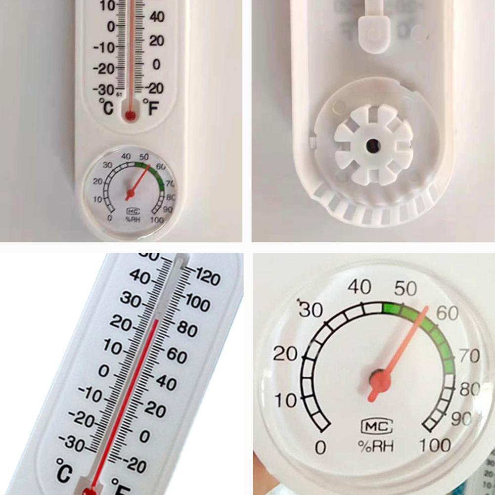 Analoge Huishoudelijke Thermometer Hygrometer Muur Gemonteerde Tester Thermometer Vochtigheid Kantoor Maatregel Voor Thuis