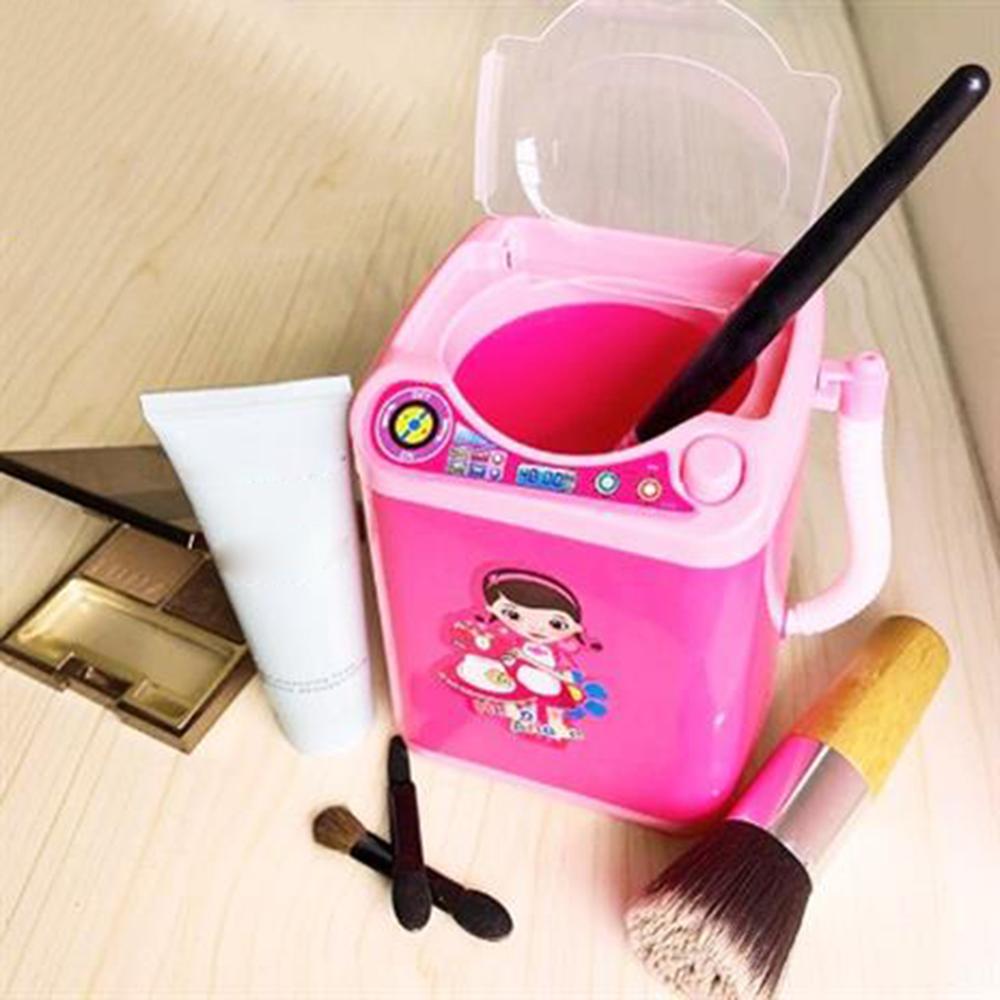 Mini Cute Makeup Brush Washing Machine Cosmetic Brushes Puff Cleaning Tools Electric Automatic Make Up Brush Cleaning Machine