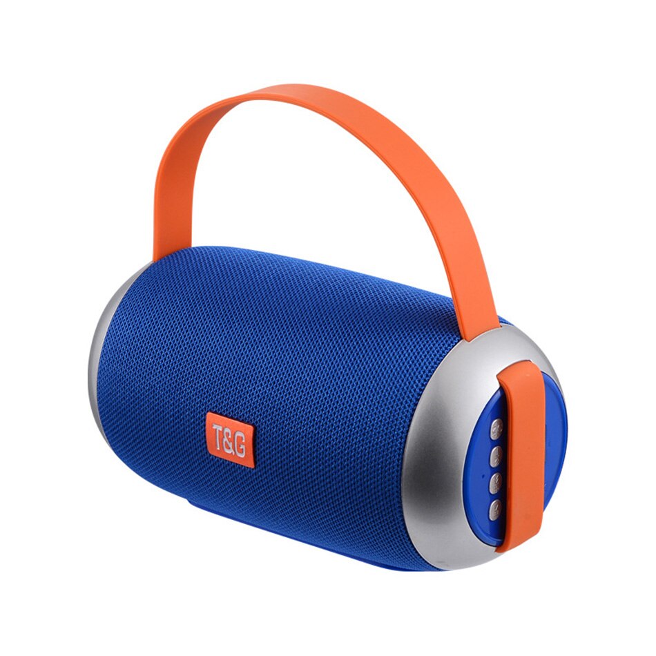 TG112 Draadloze Bluetooth Speaker Draagbare Outdoor Luidspreker Super Bass Speaker: Blauw