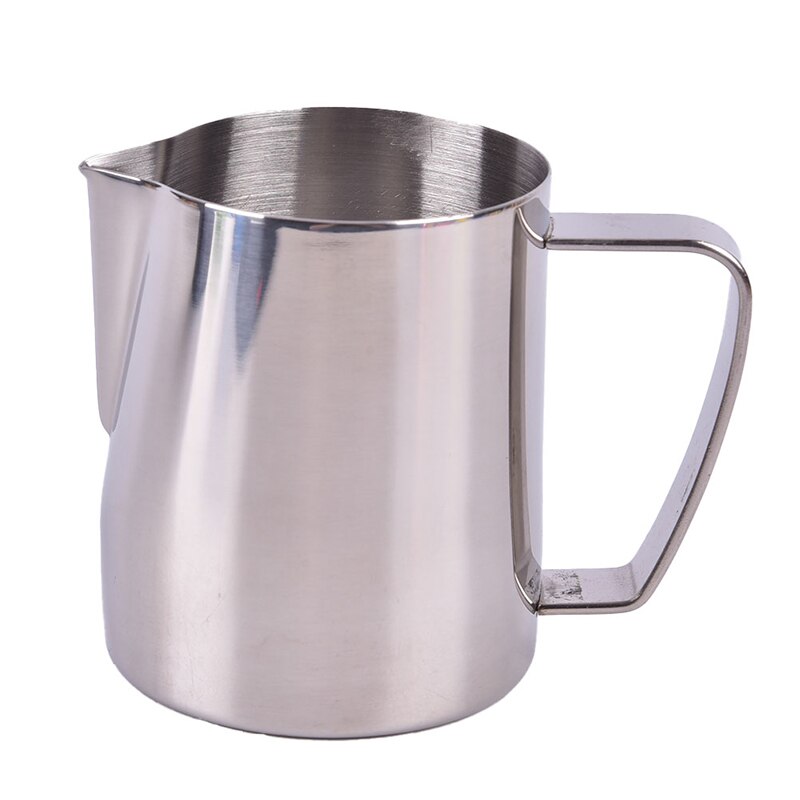 Milk Steaming & Frothing Pitcher Stainless Steel Non-Stick Milk Jug Pull Flower Cup For Coffee Cappuccino Latte Art: SL / 600ml