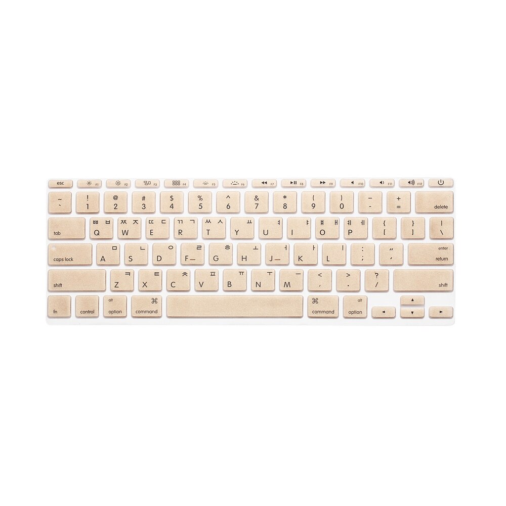 Korean Keyboard Cover for MacBook air 11 inch 11.6 air A1465 A1370 US key laptop keyboard protective film Korean display