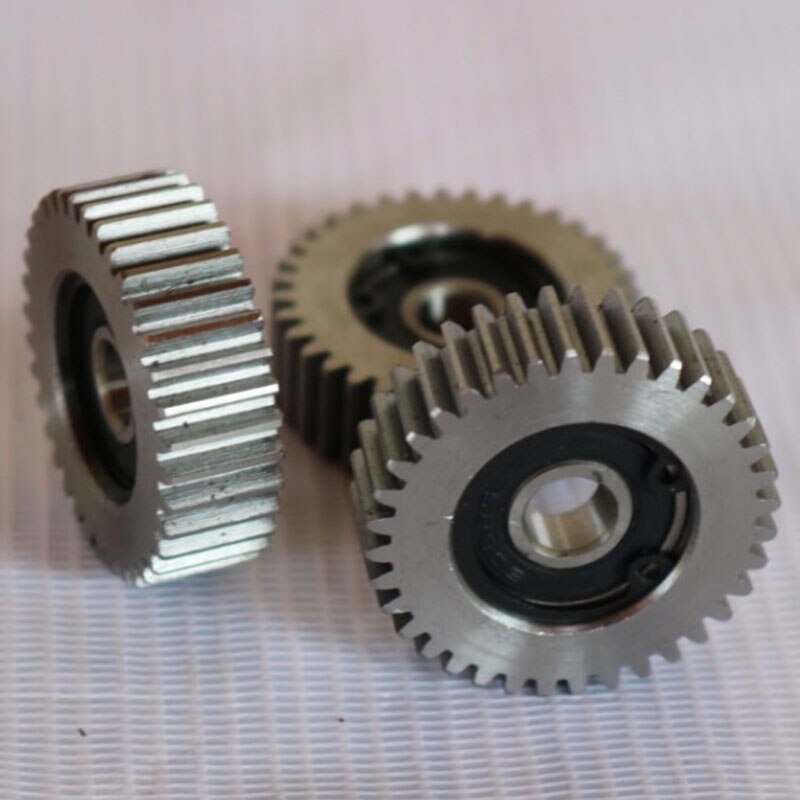 3 pièces diamètre de l'engrenage: 38 Mm 36 épaisseur de dent: 12 Mm engrenage en acier de véhicule électrique
