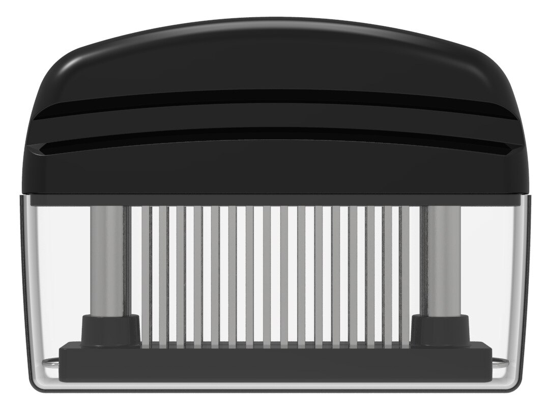 48-igły ze stali nierdzewnej 10A48 robić rozbijania mięsa igły mięwięc rozluźnienie urządzenia młotek robić mięsa, mięśni nóż robić cięcia, robić rozbijania mięsa: czarny