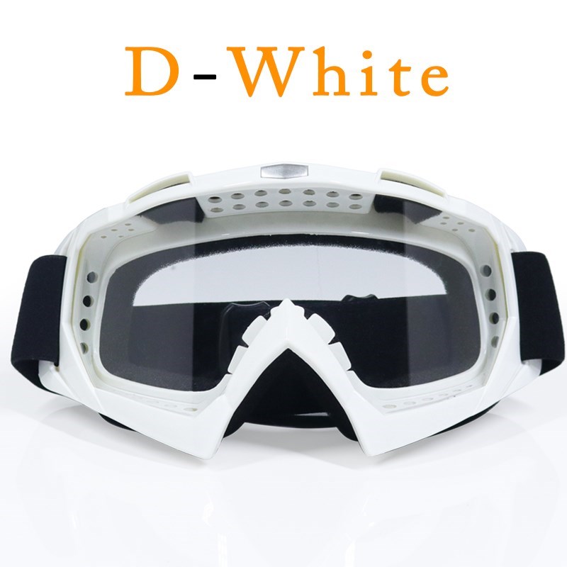 Dla dorosłych gogle Motocross motocykl motor okulary Cross Country elastyczne przezroczyste soczewki Ooculos de grau: MULTI