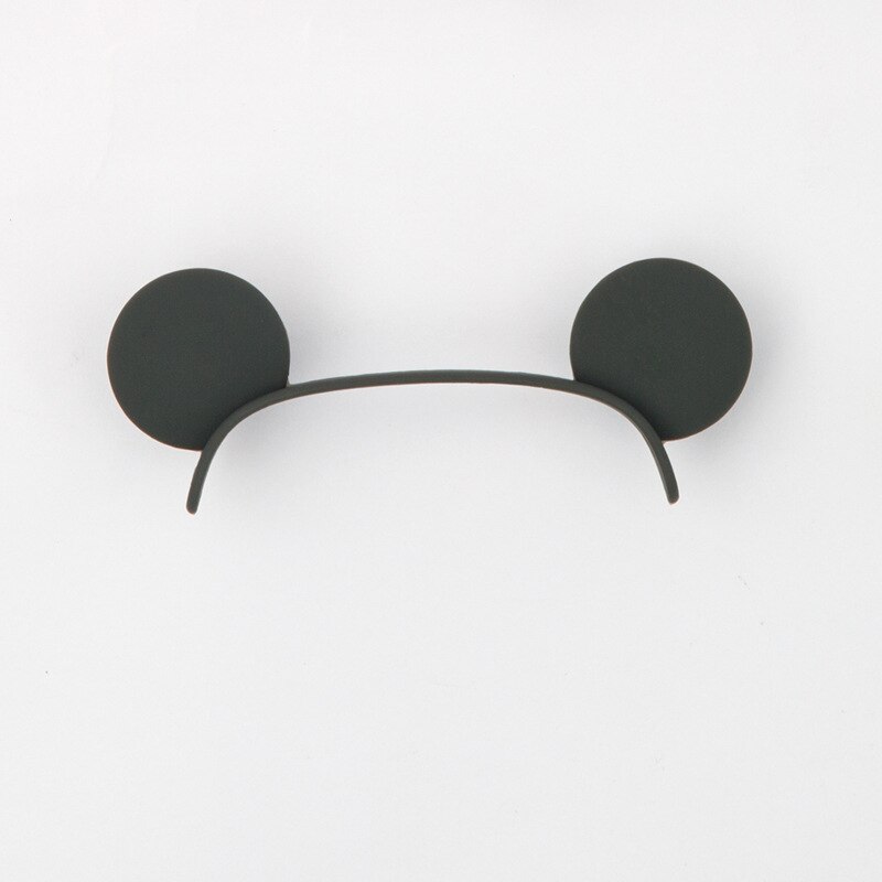 Kids Alarm Clock Cute-TV Night Light Alarm Clock for Children Bedroom Clock Rechargeable Battery Operated: Panda ears