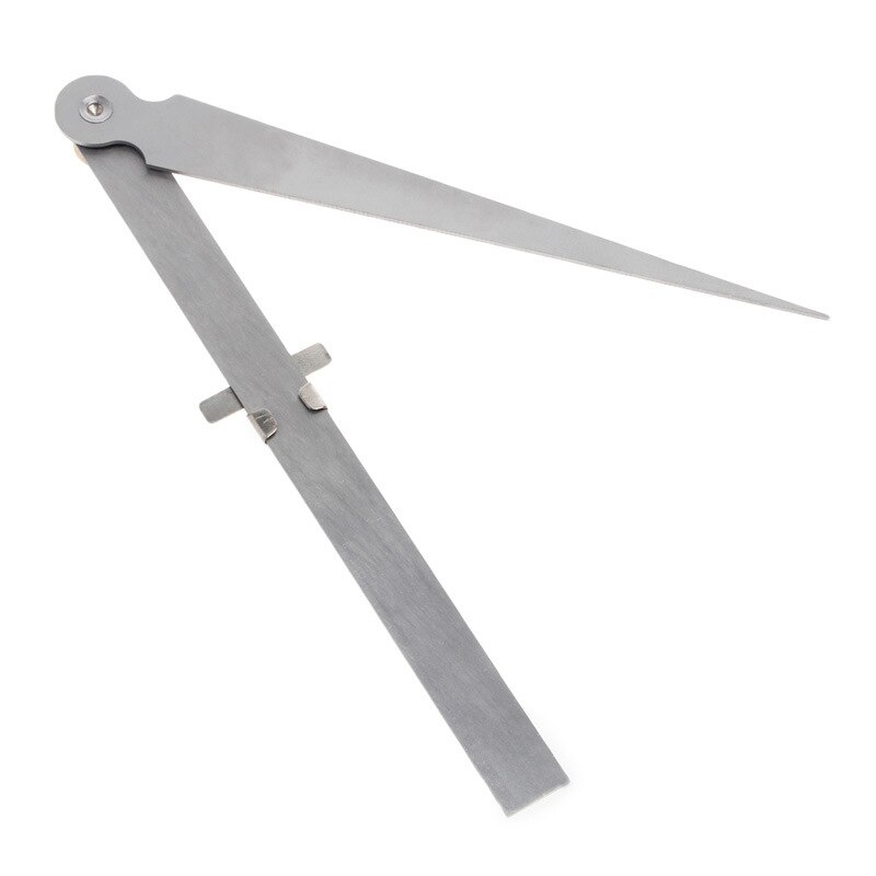 tastatore conico calibro di alesaggio in acciaio inossidabile calibro di profondità righello strumento di ispezione del foro strumento di ispezione del foro acciaio inossidabile 1 pz