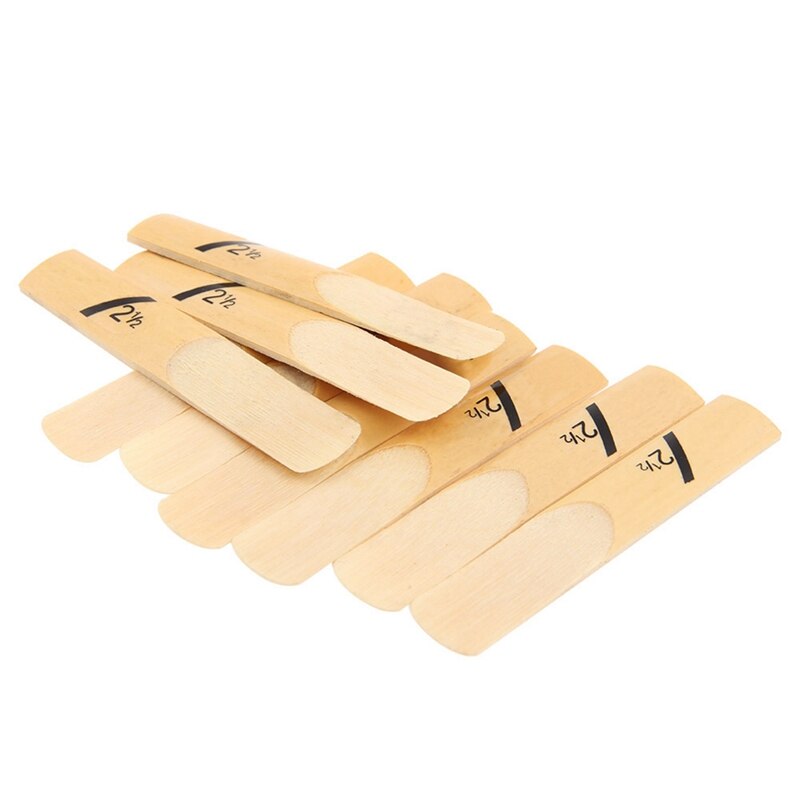 10 stuks/set bb-klarinetrieten traditioneel bamboeriet sterkte 2.5