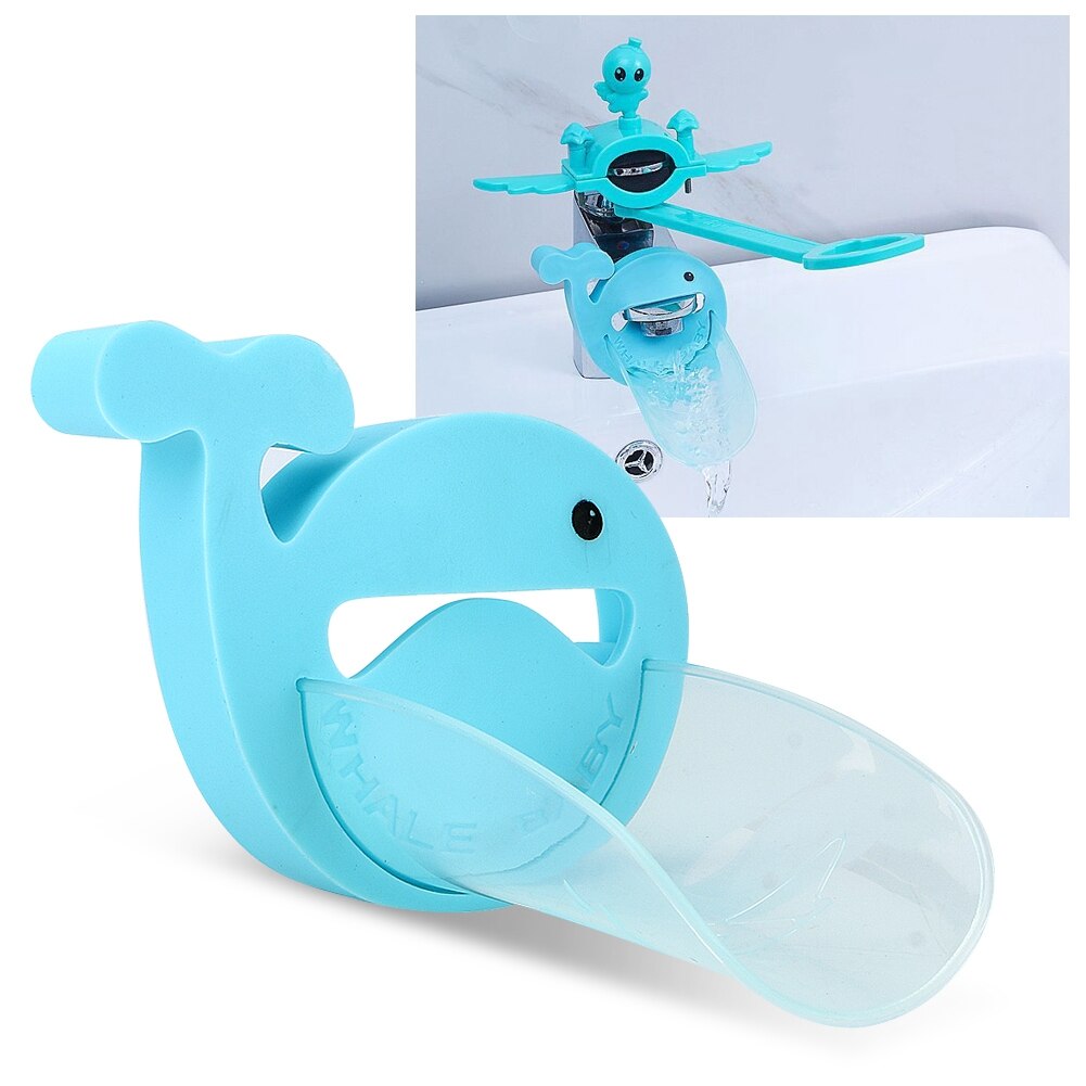 Cartoon extensor torneira de poupança água ajuda crianças lavar mãos banheiro extensor agradável presente para crianças dropshipping