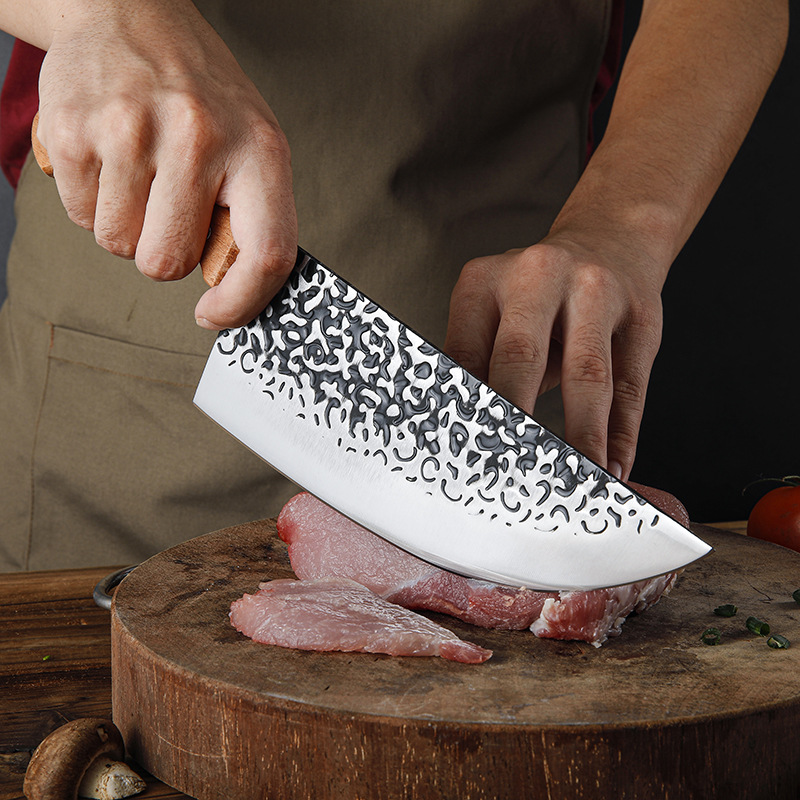 Damascus Chef Knife German High Carbon Stainless Steel Vegetable Meat Cooking Knife Super Sharp Butcher Knife Kitchen Knife