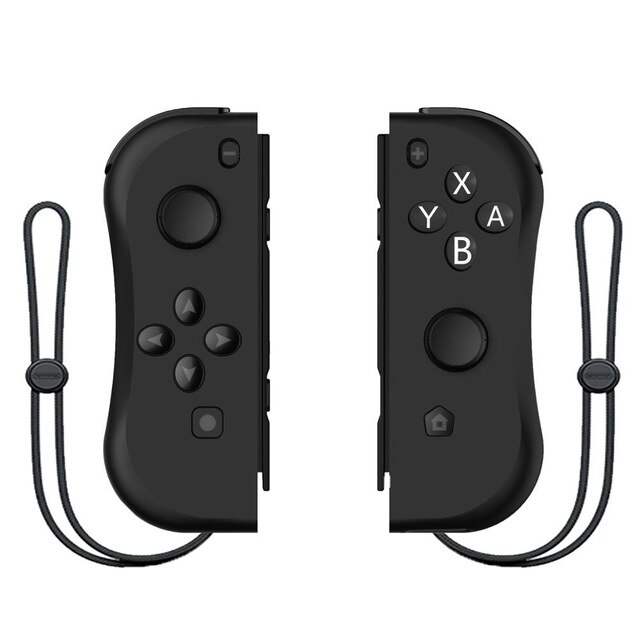 Gota de compras gampad para interruptor sem fio controlador l/r bluetooth gamepad para nintend switch ns alegria jogo punho para interruptor: black