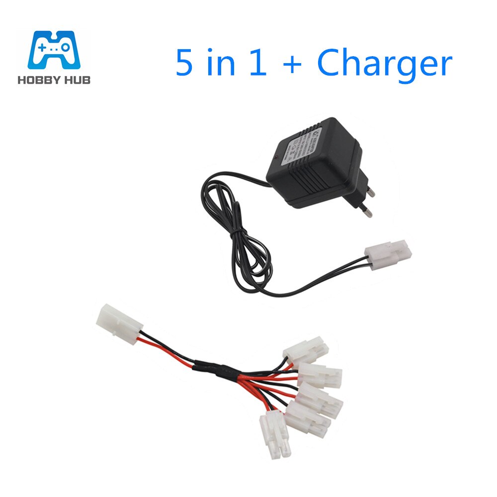 2/3/4 stuks 9.6v 2400 mah oplaadbare batterijen 9.6 v nimh aa-batterijen voor rc-speelgoed, elektrisch speelgoed, auto's, boten, wapens, verlichtingsfaciliteiten: 5 in 1 met eu-stekker