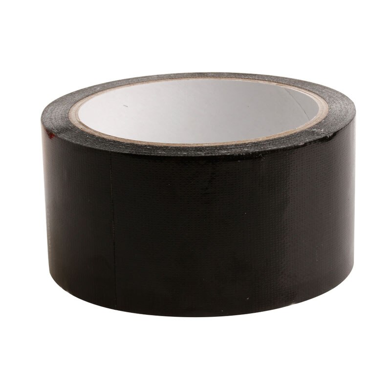 10M x 50mm Waterproof Sticky Adhesive Cloth Duct Tape Roll Craft Repair 8 Color: Black