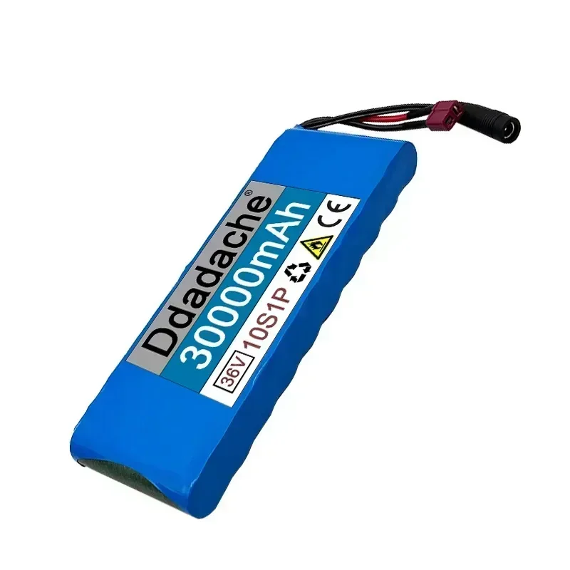 100% genuine 36V 30000mAh 10S1P 18650 lithium-ion rechargeable battery pack 20A with BMS electric scooter and bicycle