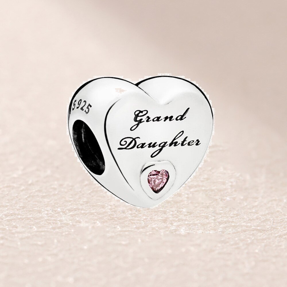 Fahmi Popular 100% 925 Sterling Silver Rose Gold Charm Beads22 Original Jewellery For Women Party Wedding: 796261PCZ