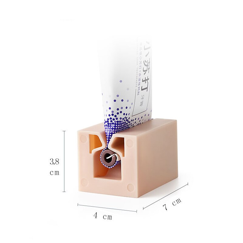 Multifunction Portable Toothpaste Dispenser Plastic Toothpaste Tube Squeezer Toothpaste Holder Bathroom Accessories Set