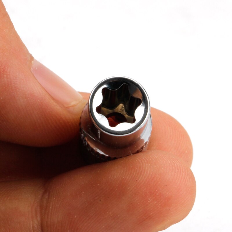 5 uds 1/4 "E4 E5 E6 E7 E8 e tipo de estrella torx poco hembra conjunto de herramientas de reparación manual
