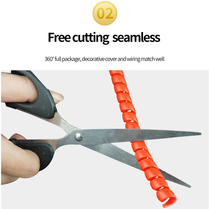 Cable Winder Protector Line Organizer for Xiaomi M365 Cable Spiral Protector Wire Protection E-Bike Winding Cable Pipe Wrap