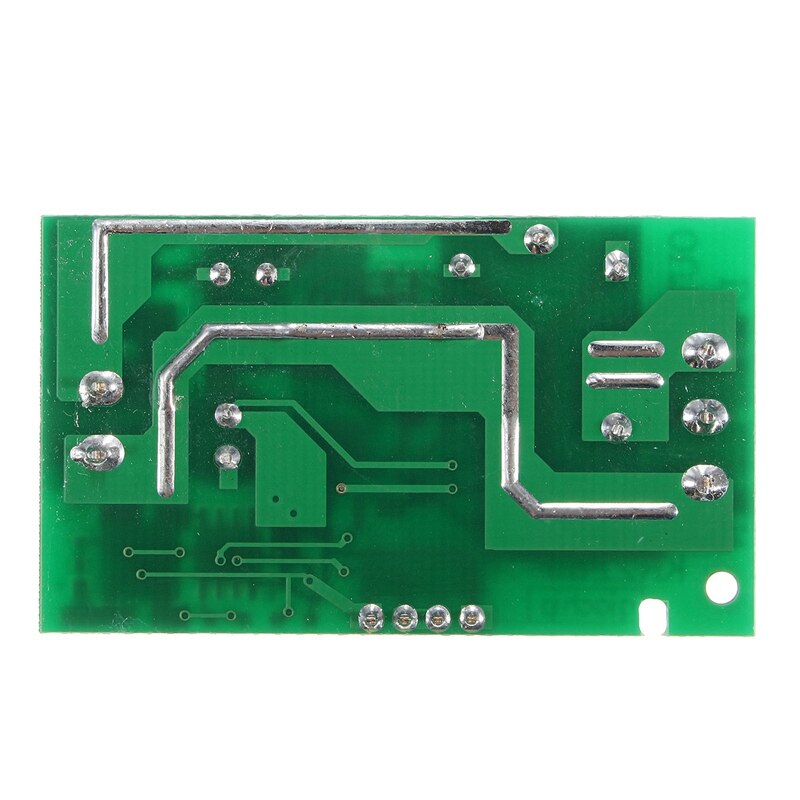 Smart Home DC 12V 220V 10A 1 Ch Draadloze RF Afstandsbediening Ontvanger Relais Schakelaar 315/433 MHz Kanaal heterodyne Beste Prijs