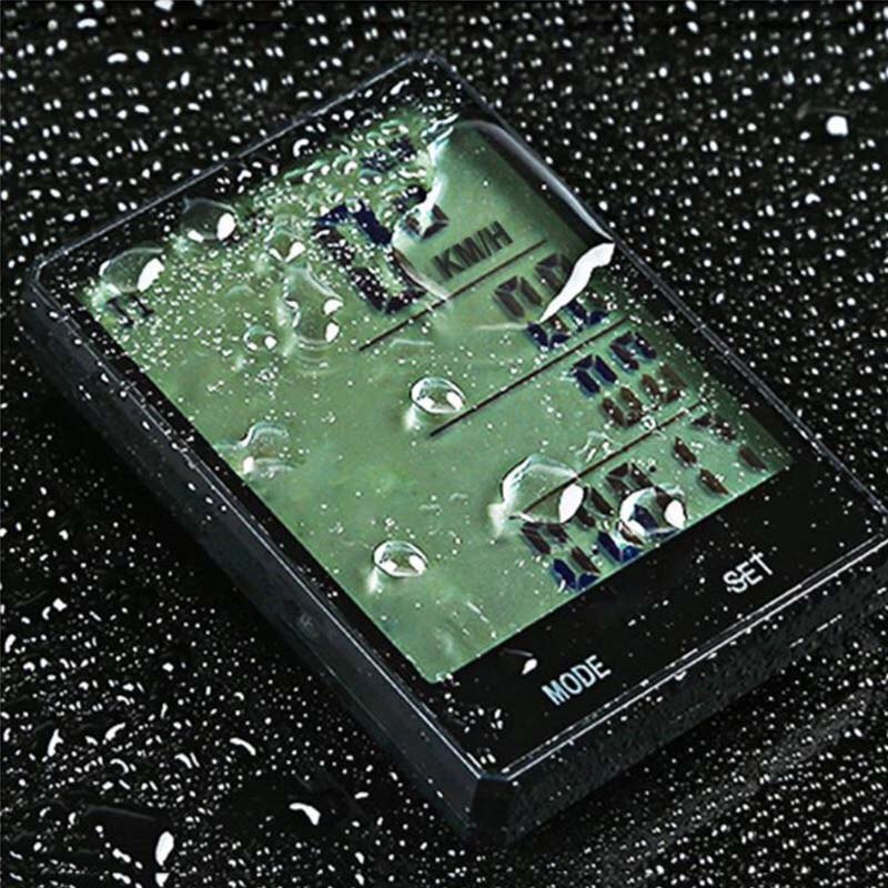 2.8" Large Screen Bicycle Computer Wireless Wired Bike Computer Rainproof Speedometer Odometer Stopwatch Bicycle Accessories