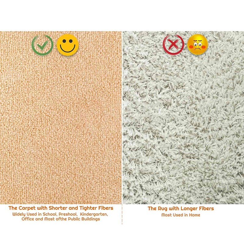 90 Pcs Carpet Markers Spot Markers Carpet Spots for Classroom Preschool and Kindergarten