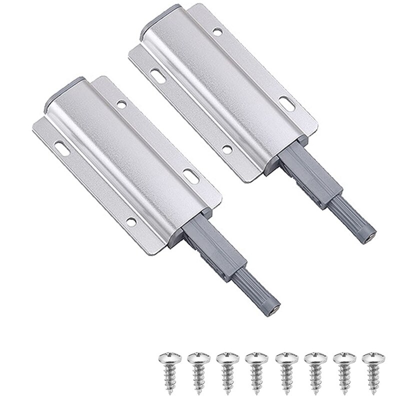 Push Latches Push to Open Door Catches Push to Close Magnetic Latch Touch Opener for Draw Kitchen Cabinet: 1