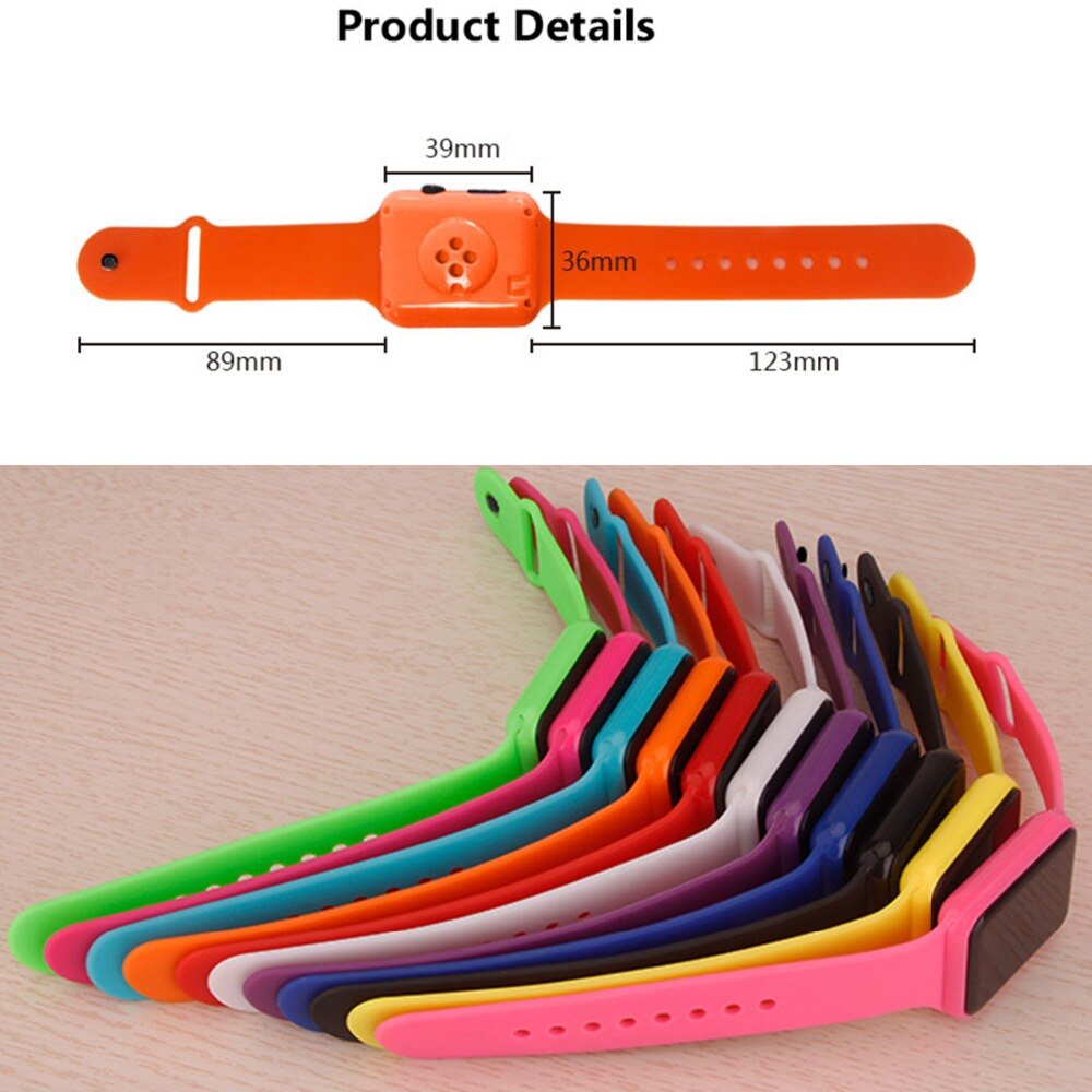 Kinderhorloge kleurrijke led jongen meisje elektronische student sporthorloges kinderklok digitaal polshorloge horloge bayan kol