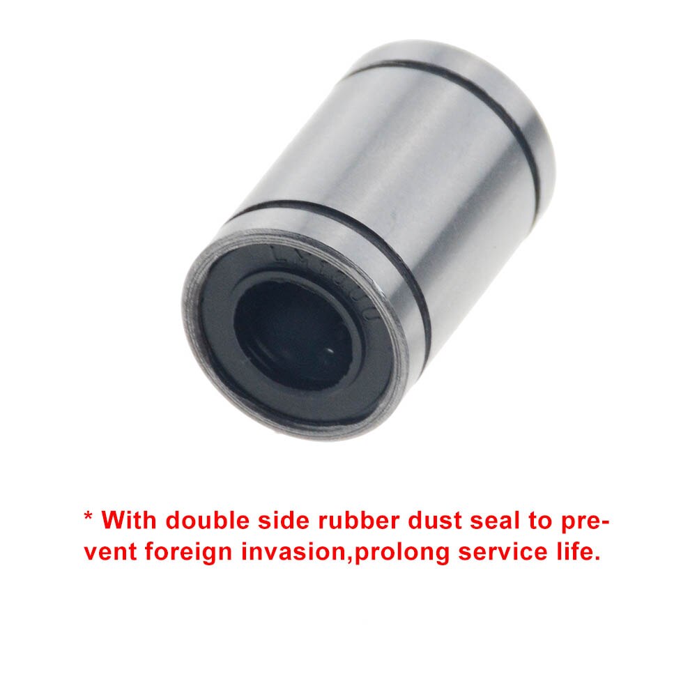 8 Stück LM10UU Linearlager - 10mm Gleitlager Für 3D-Drucker & CNC