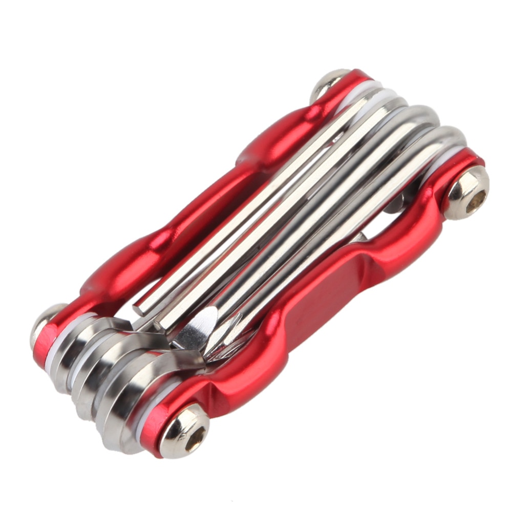7 in 1 Bicycle multi tool MTB Bike Multi Repair Tool Kit Socket Head Wrench Cycling Screwdriver Tool Multi Tool Color Random