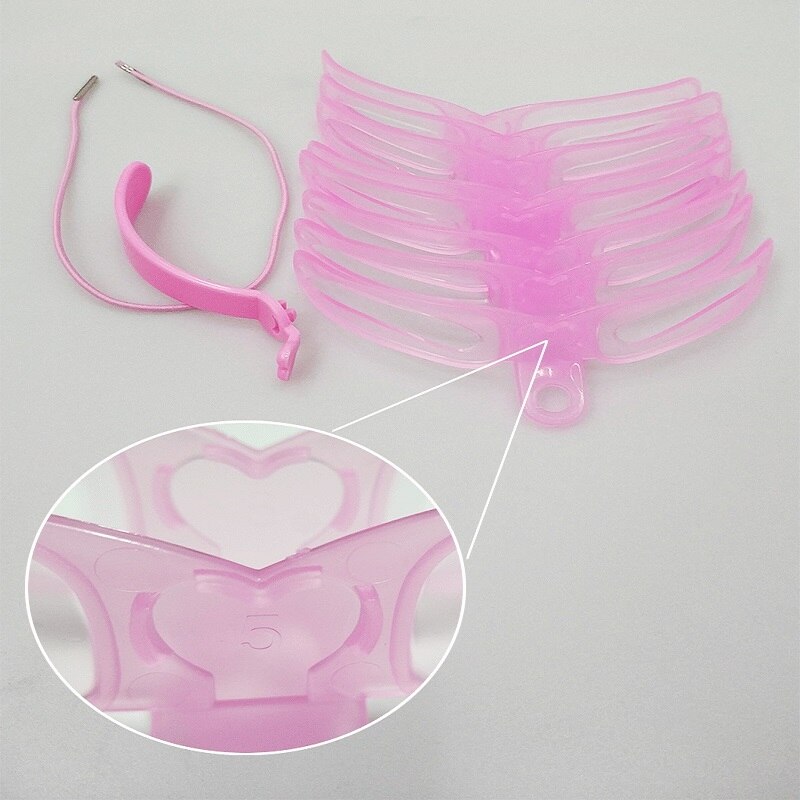 Thrush Artifact Female Beginner Thrush Card Eyebrow Repair Auxiliary Tools Full Set Of Multiple Eyebrow Shape Lazy Eyebrow Paste