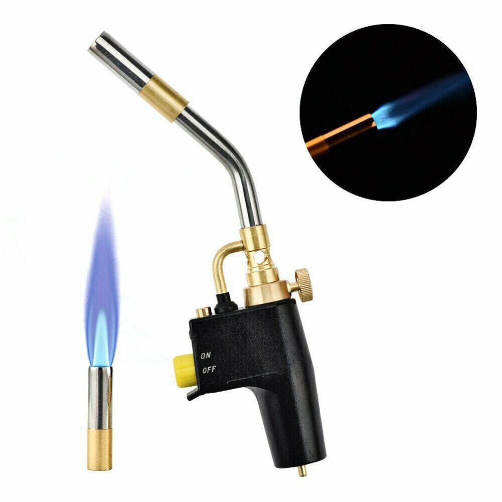 High Heat Welding Plumbing Torches Gas Soldering Plumbing Blow Torch Soldering Instant Brazing Map Burner for MAPP