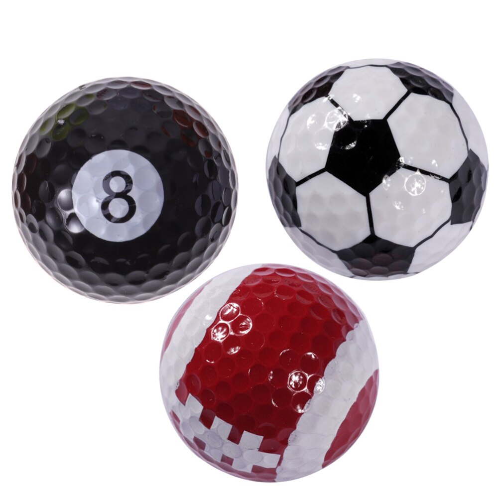 6 stuks golf oefenballen kleine draagbare duurzame oefengolfbal golf trainingsballen voor buiten volwassenen