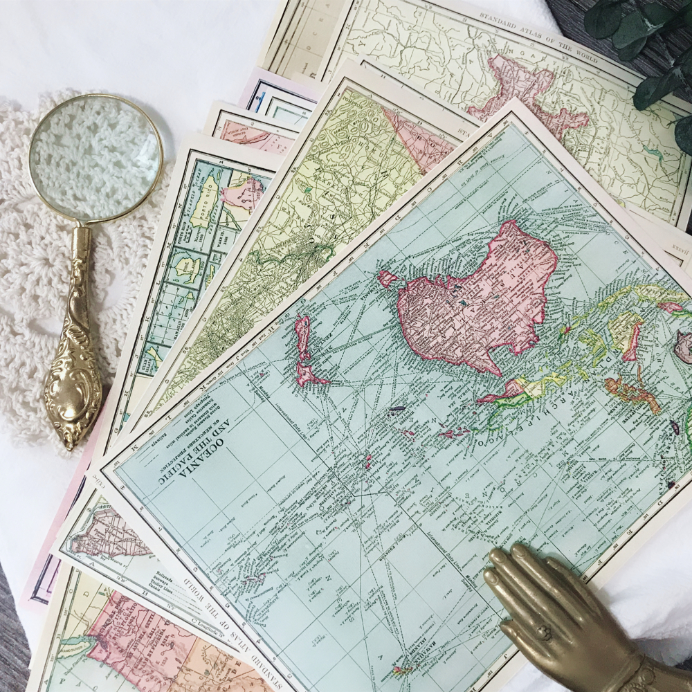 Journal indésirable Vintage carte matériel papier bricolage scrapbooking album bon plan papier de fond décoratif