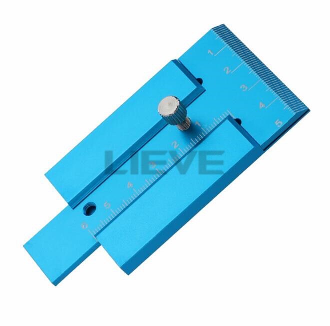 Woodworking Table Saw Height Ruler Depth Measurement Metric Height limit Gauge woodworking bench saw height ruler measuring tool
