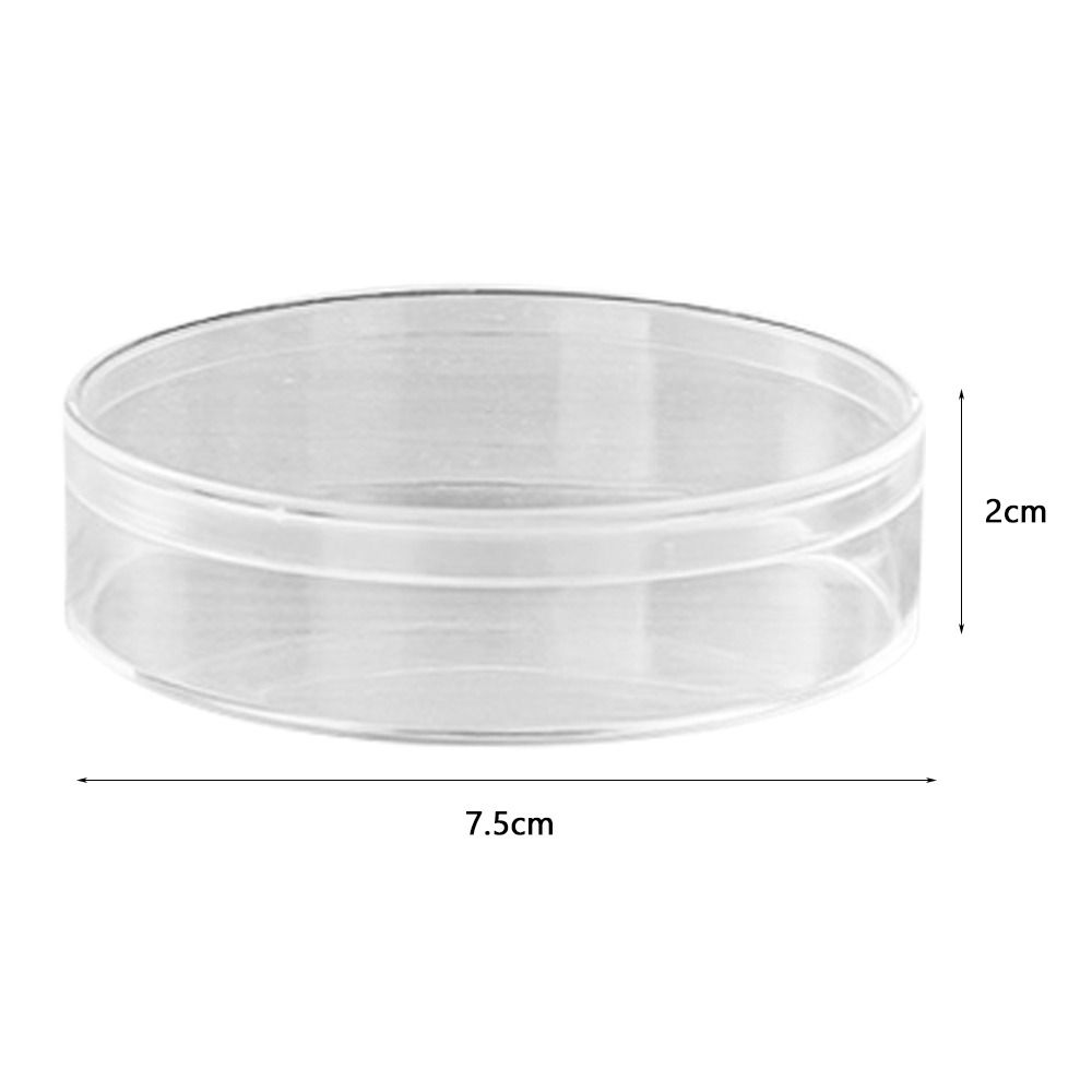 Neue Aufbewahrungsbox in mehreren Größen, rund, transparent, Kunststoffbox, staubdicht, mit Deckel, Sammelbehälter, Puppe: MULTI
